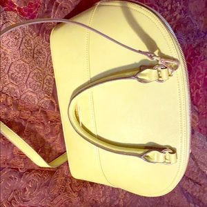 Bright Lime Anne Klein spacious purse